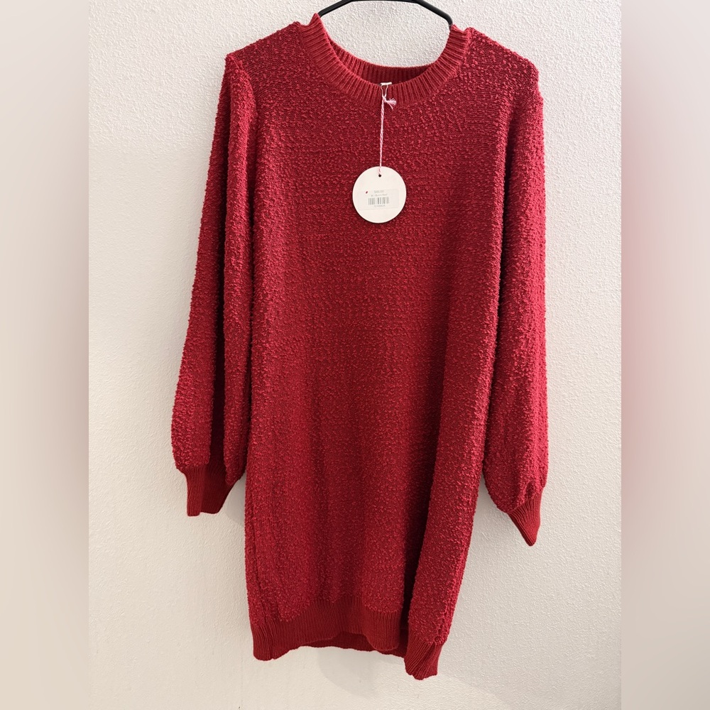 NWT Umgee Red Dress (Medium)